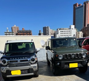 ジムニーとジムニシエラ試乗できます